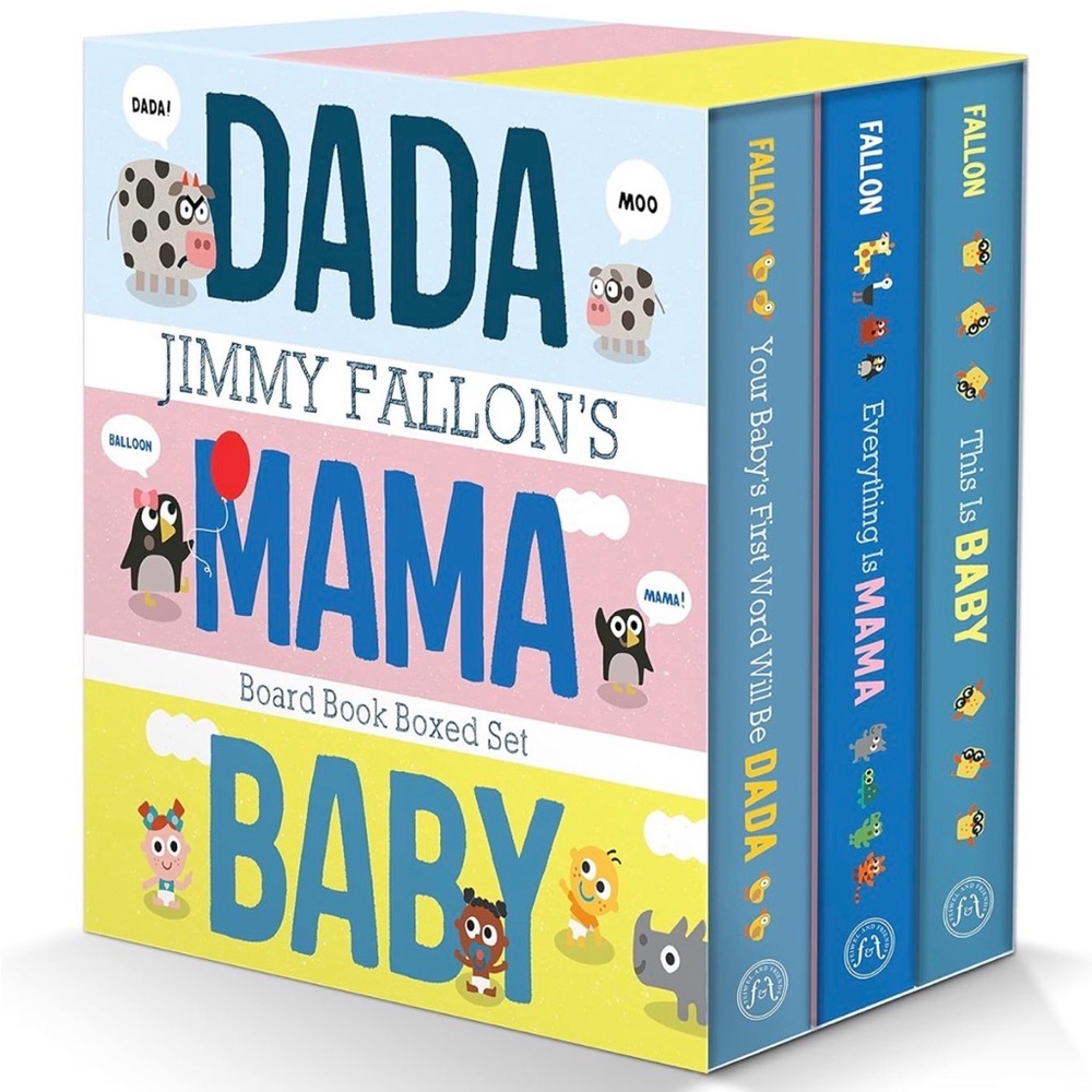 Jimmy Fallon’s Board Book Boxed Set - DADA, MAMA, BABY